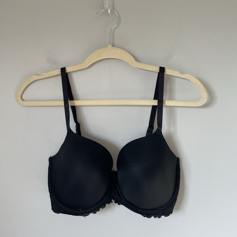 Natori Renew Underwire Lace Bra Supportive Comfort Black STY731233 Size 32G